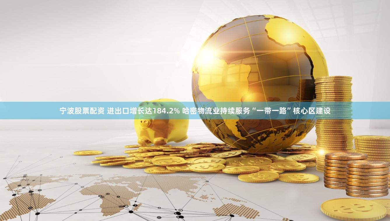 宁波股票配资 进出口增长达184.2% 哈密物流业持续服务“一带一路”核心区建设